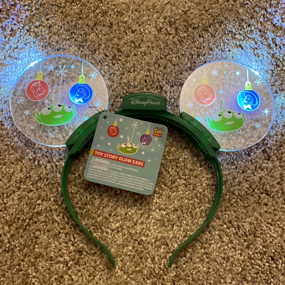 Disney Parks Toy Story Holiday Light Up Ears